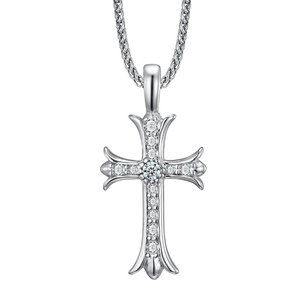 Jeremiah Cross Pendant Necklace