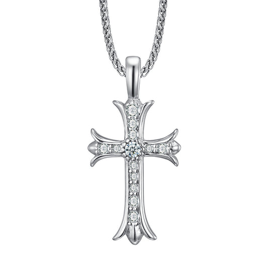 Jeremiah Cross Pendant Necklace