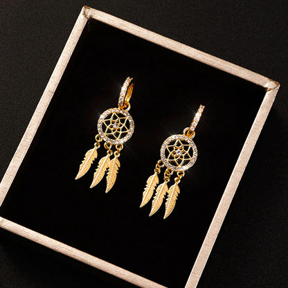 Dreamcatcher Tassel Earrings