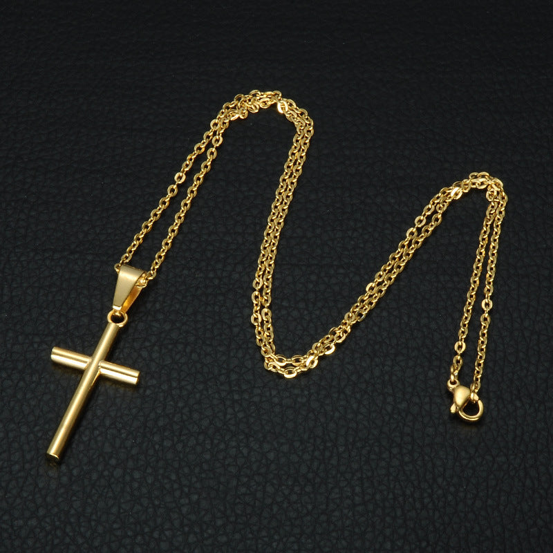 Philip Cross Pendant Necklace