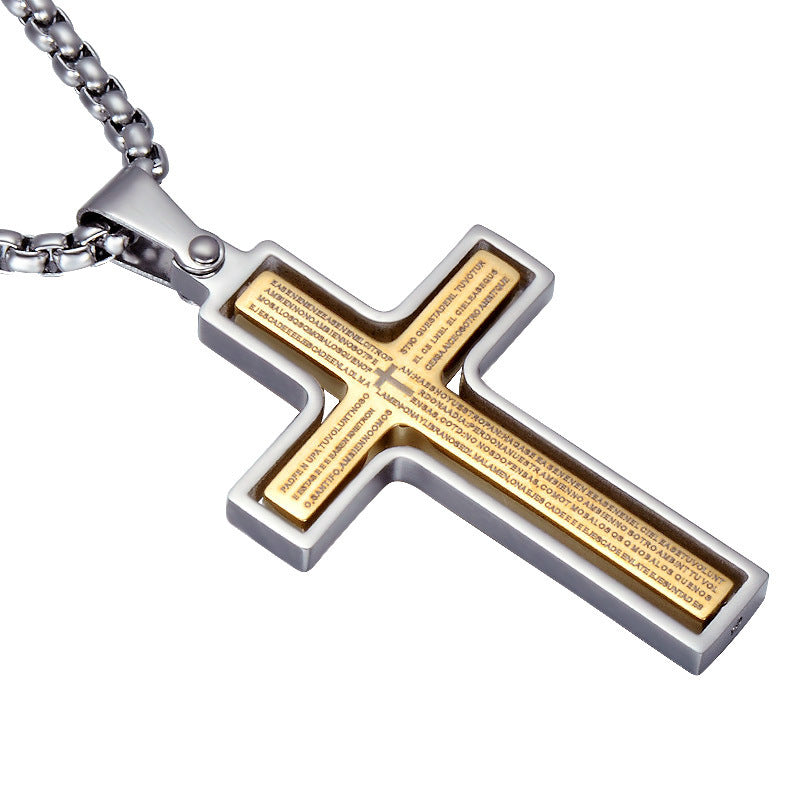 James Cross Pendant Necklace