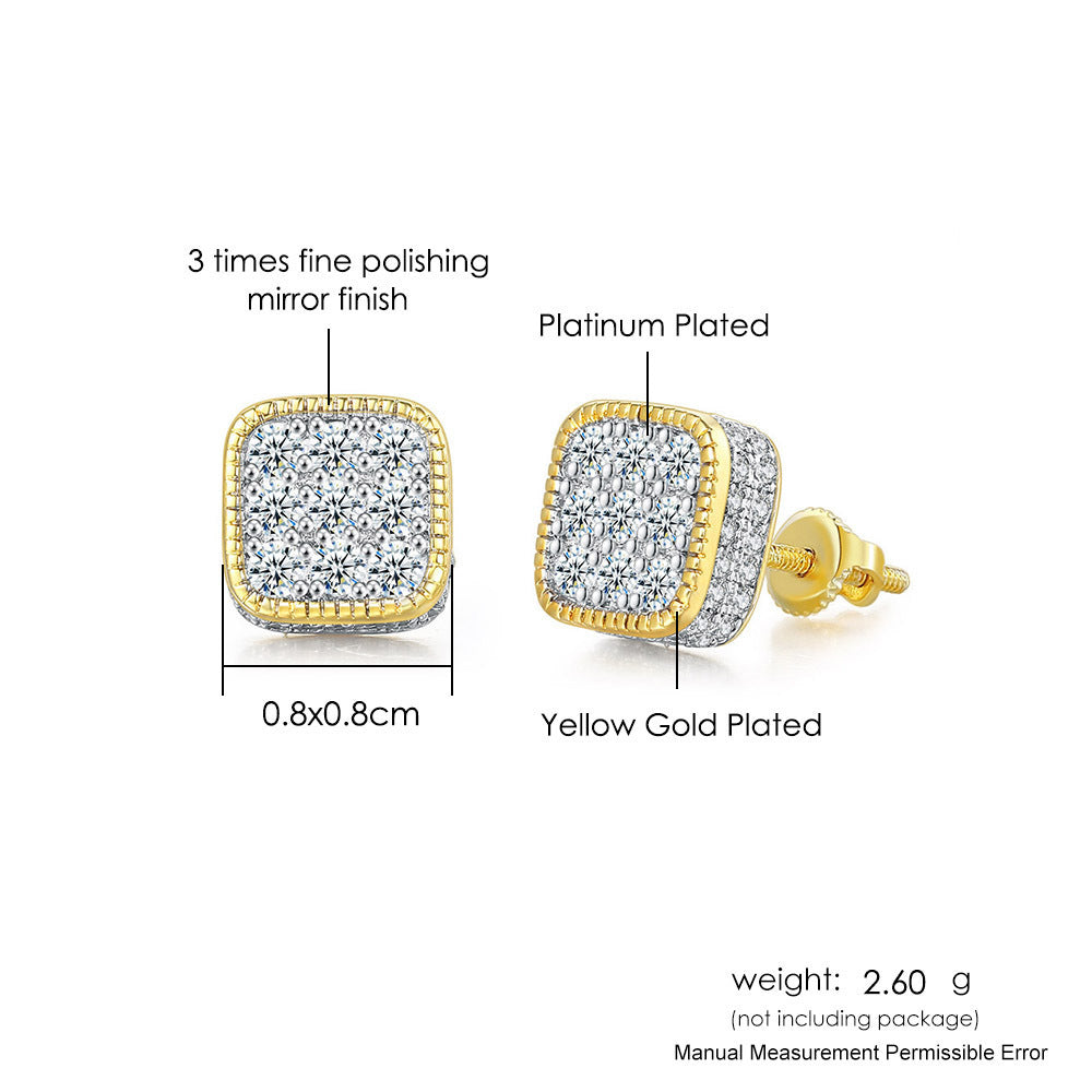 BONI™ Square Zirconia Earrings