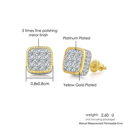 BONI™ Square Zirconia Earrings