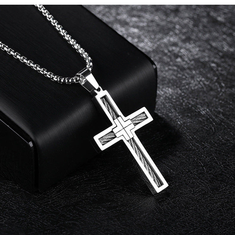 Gabriel Cross Necklace