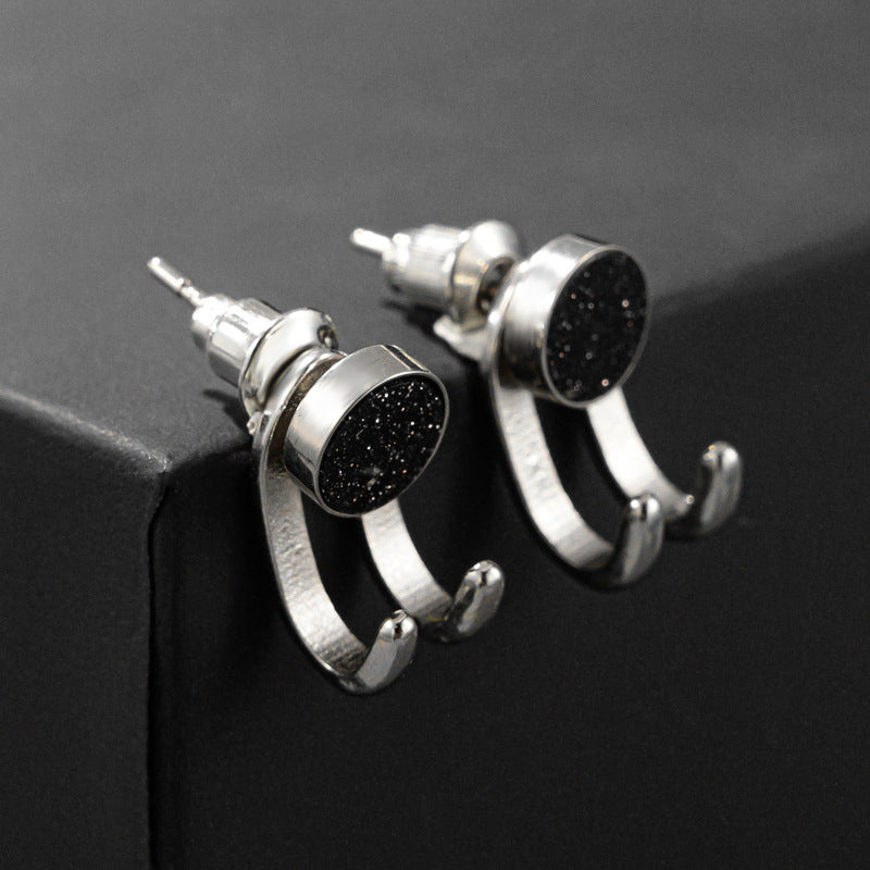 925 Silver Men's Earring