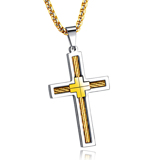 Gabriel Cross Necklace
