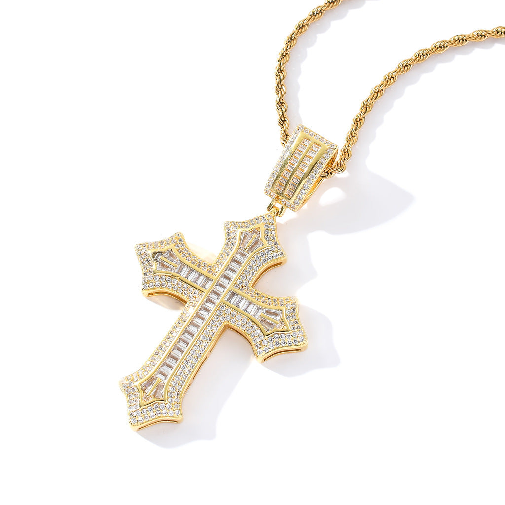 Gino Cross Pendant Necklace