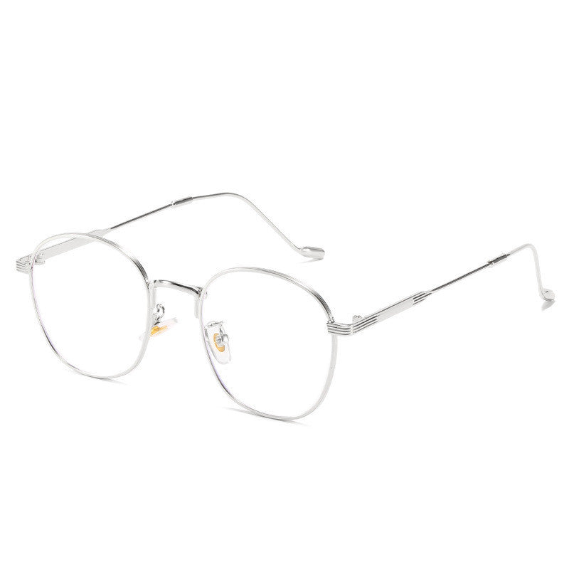 Anti-Blue Light Women Eyeglasses Optical Myopia Metal Glasses Frame Classic Men Retro Computer Eye Glasses