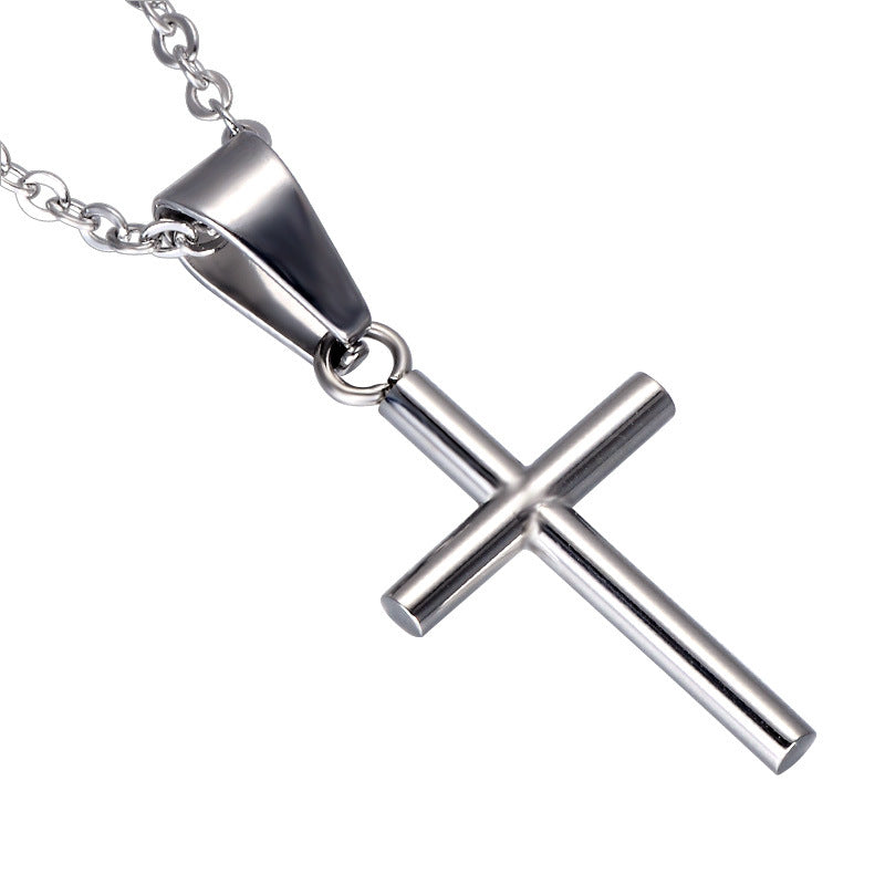 Philip Cross Pendant Necklace