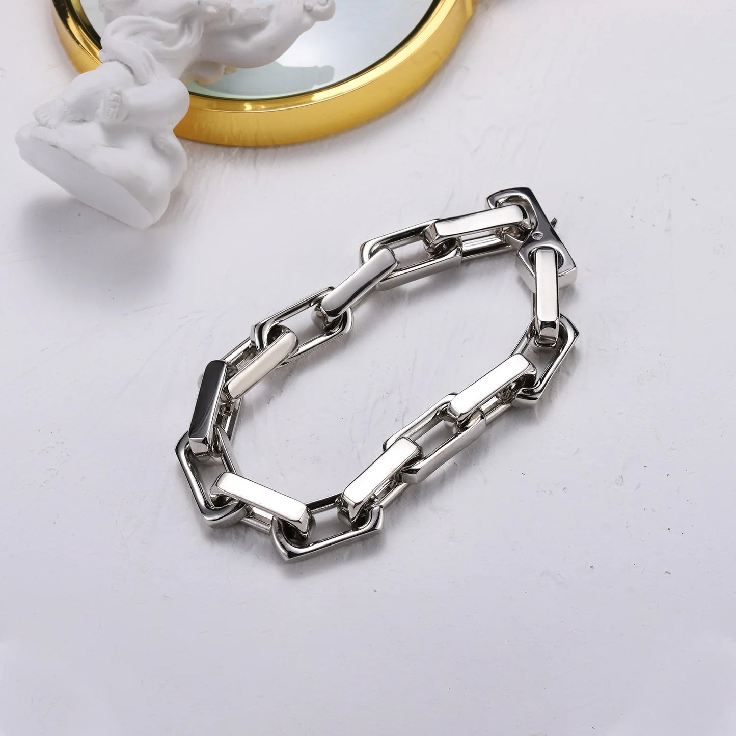 BONI™ Chunky Square Chain Bracelet