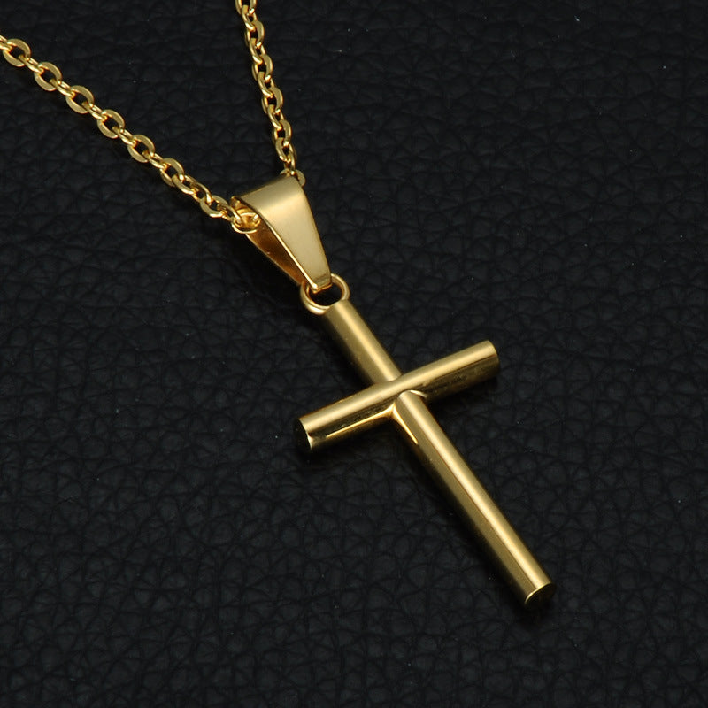 Philip Cross Pendant Necklace