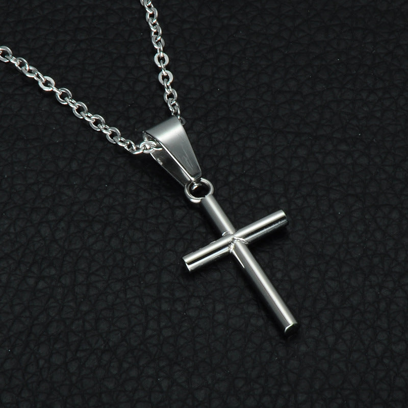 Philip Cross Pendant Necklace