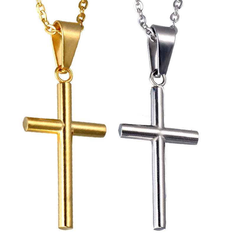 Philip Cross Pendant Necklace