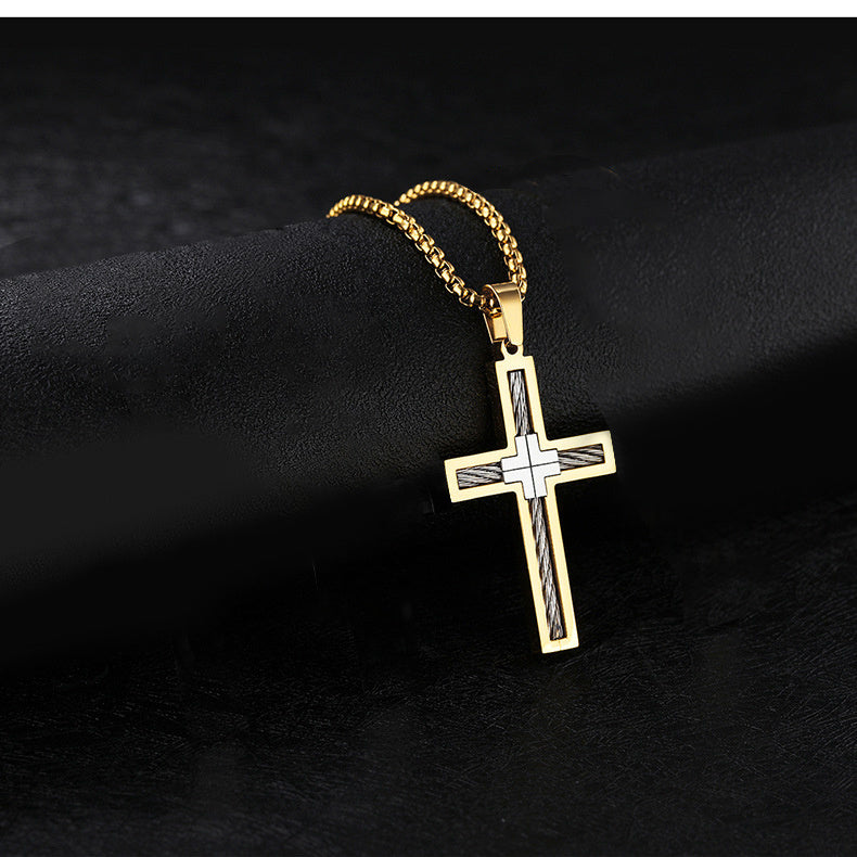 Gabriel Cross Necklace