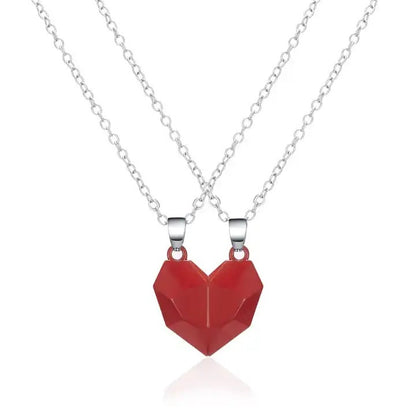 HeartLink™ Couples Magnetic Heart Pendants (2Pcs)