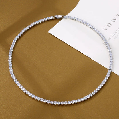 BONI™ Zirconia Tennis Chain Necklace + Free Matching Bracelet