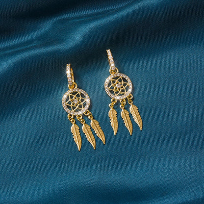 Dreamcatcher Tassel Earrings