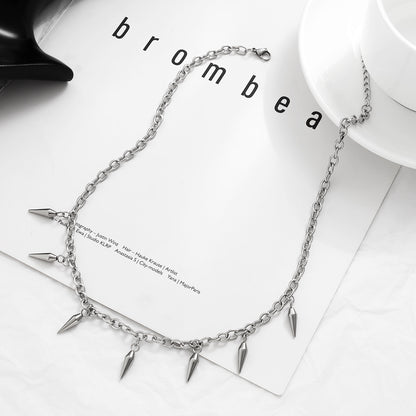 Titanium Steel Rivet Necklace