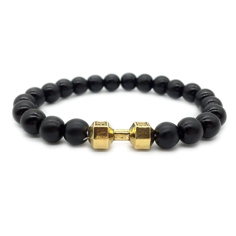 BrawnBeads™ Dumbbell Bracelet