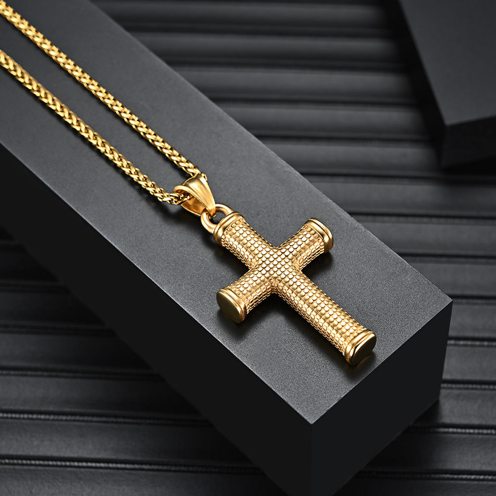 Aaron Religious Cross Necklace