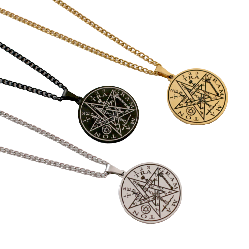 Five-Point Star Amulet Necklace