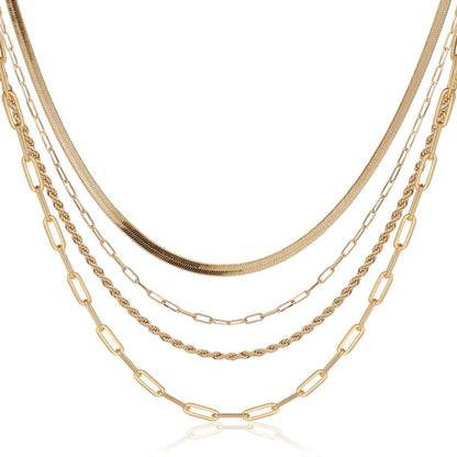 Snakebone Exquisite Layered Necklace