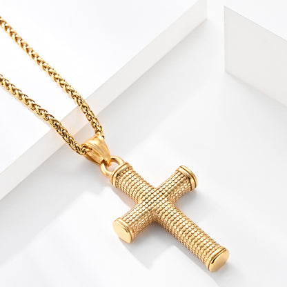 Aaron Religious Cross Necklace