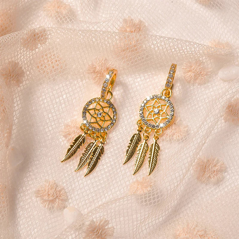 Dreamcatcher Tassel Earrings