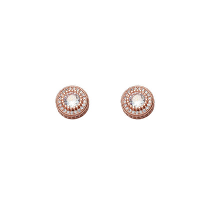 BONI™ Round Zirconia Men's Earrings