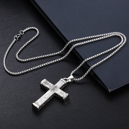 Dorian Cross Pendant Necklace