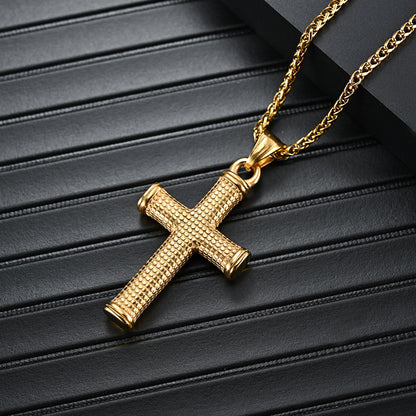 Aaron Religious Cross Necklace