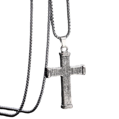 Dorian Cross Pendant Necklace