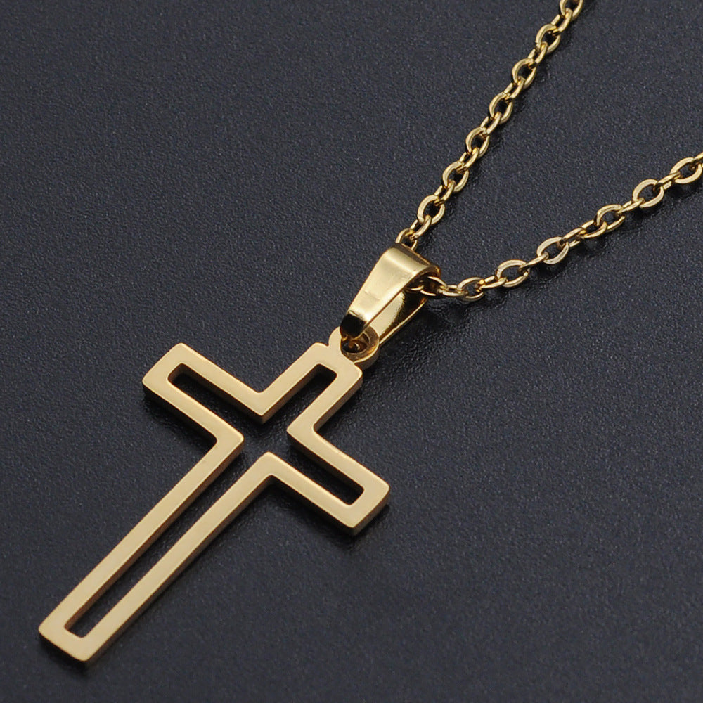 Joshua Cross Pendant Necklace