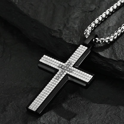 Simon Cross Pendant Necklace