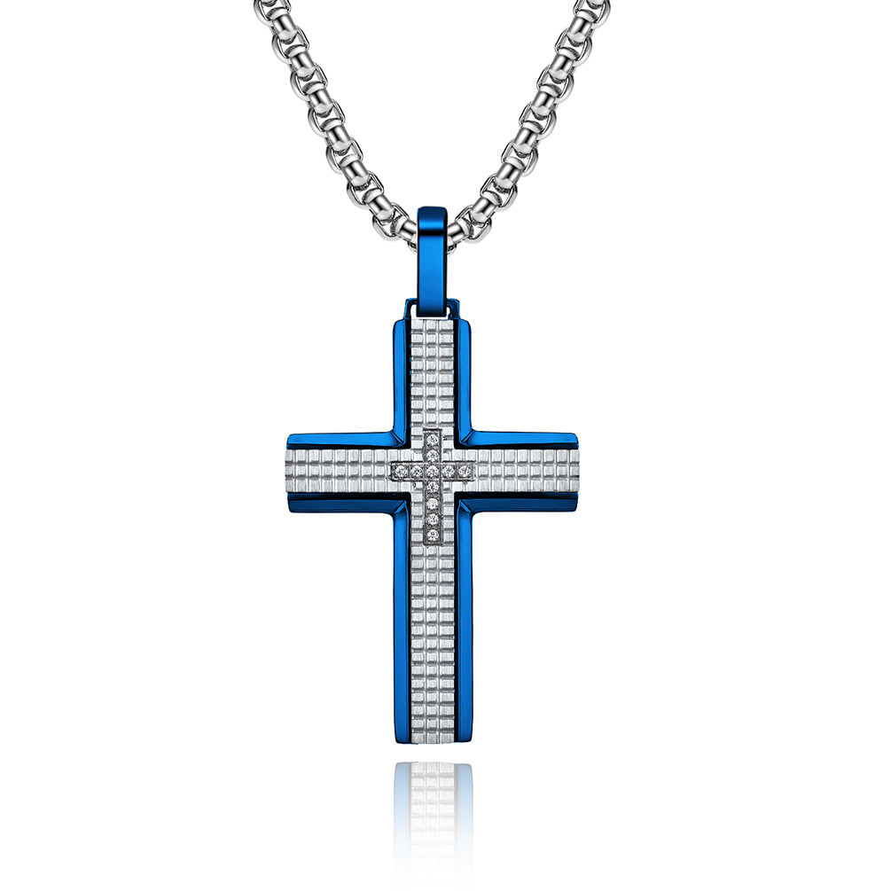 Simon Cross Pendant Necklace