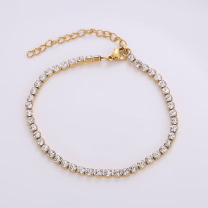 BONI™ Zirconia Tennis Chain Necklace + Free Matching Bracelet