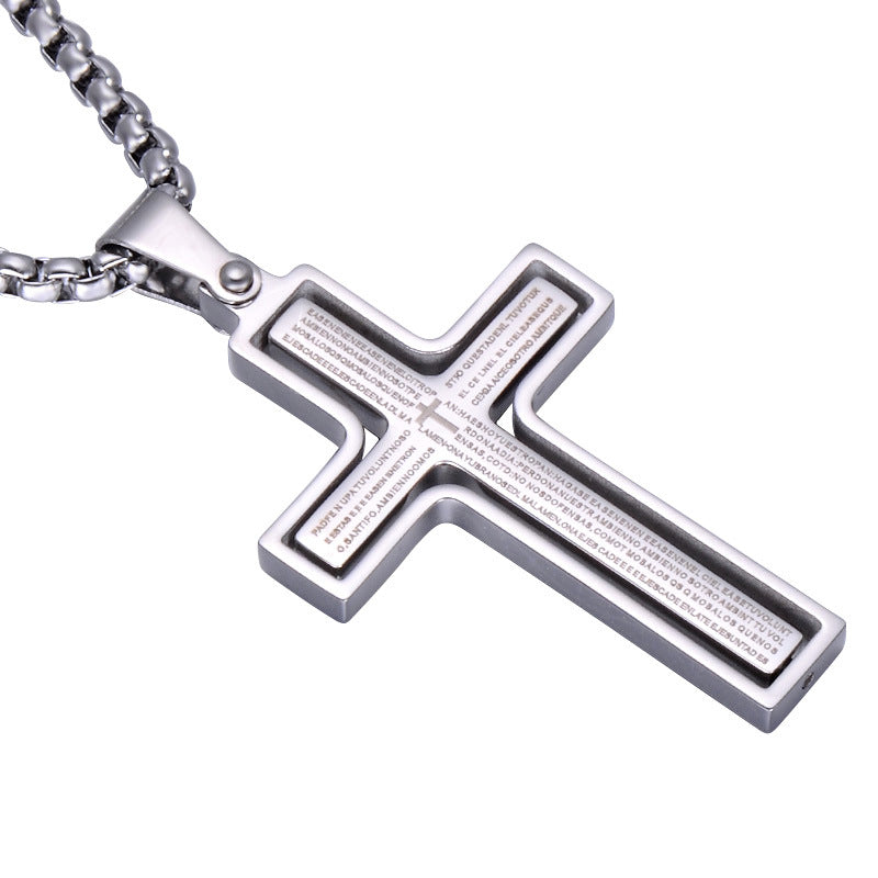 James Cross Pendant Necklace