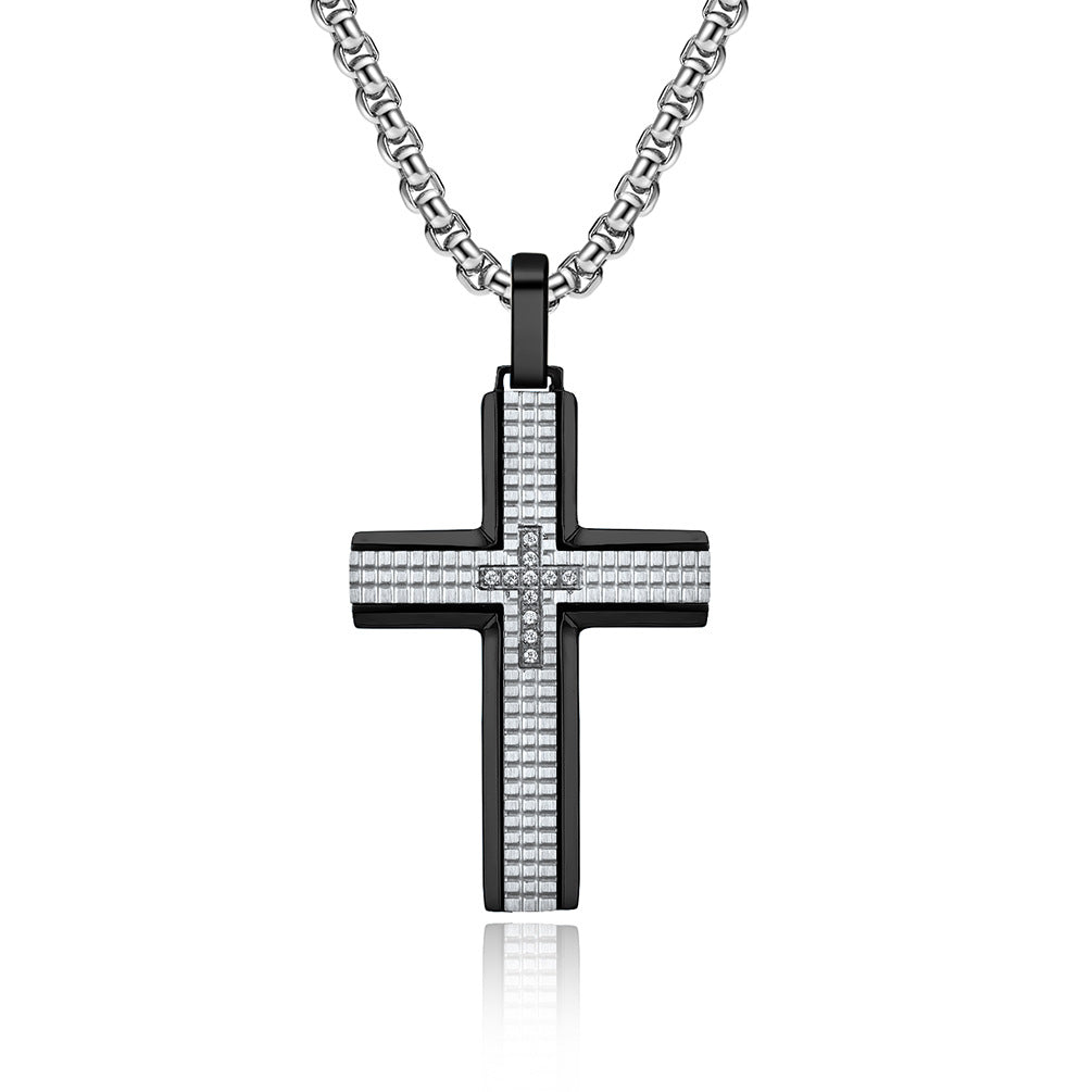 Simon Cross Pendant Necklace