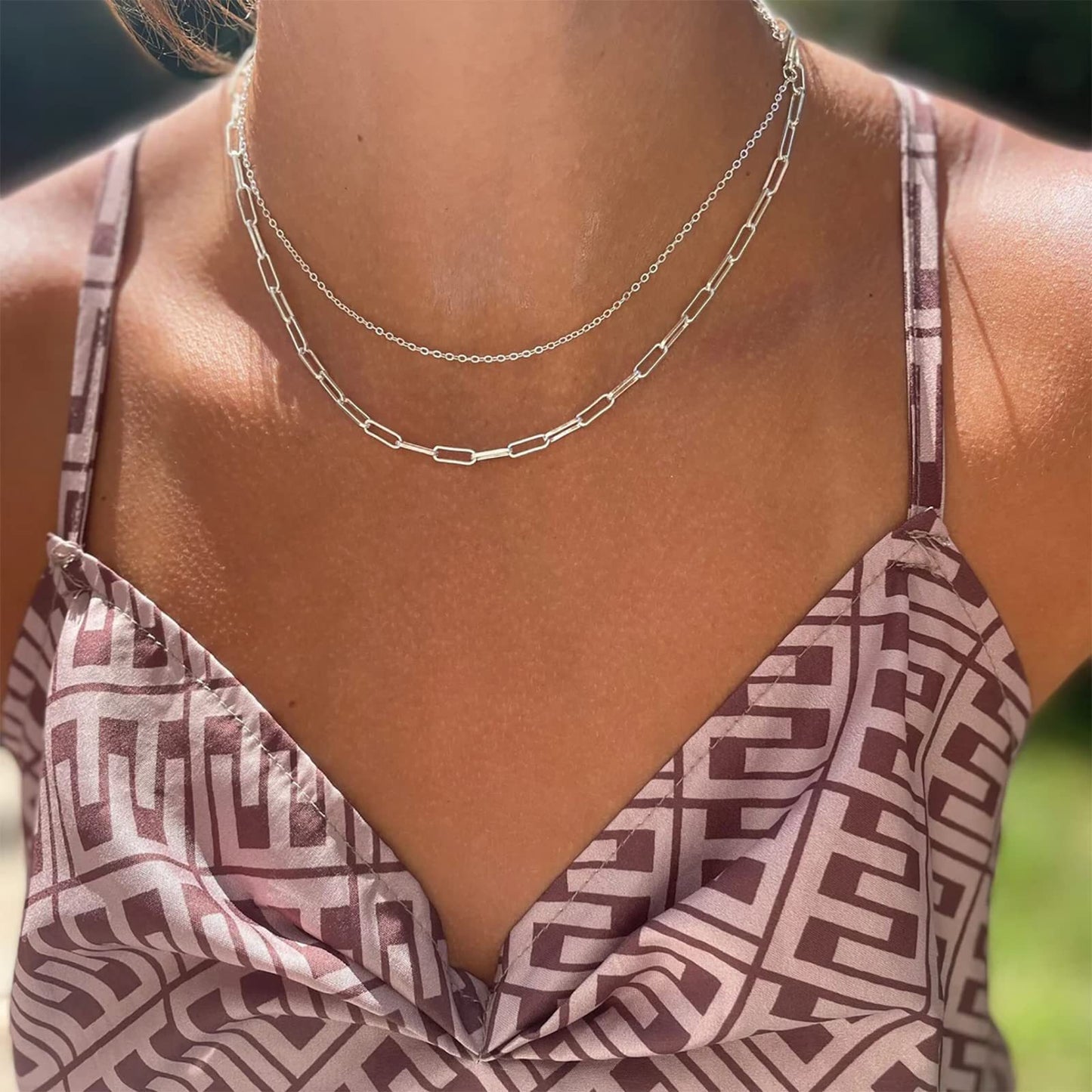 Snakebone Exquisite Layered Necklace