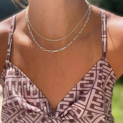 Snakebone Exquisite Layered Necklace