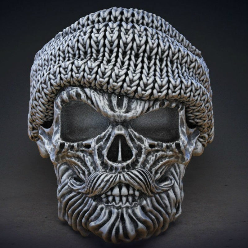 Retro Skull Men Domineering Ring