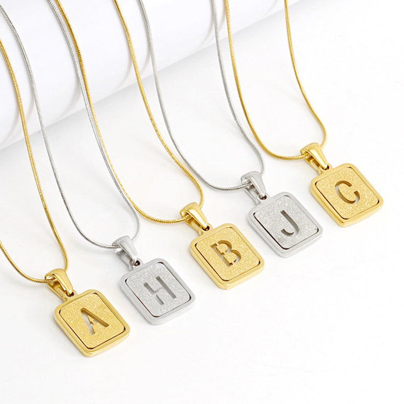 Alphabet Necklace - 26 Letters