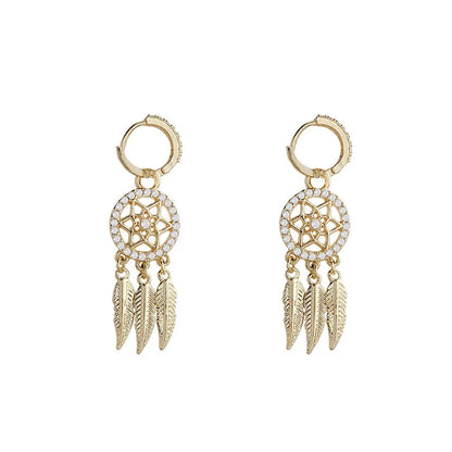 Dreamcatcher Tassel Earrings