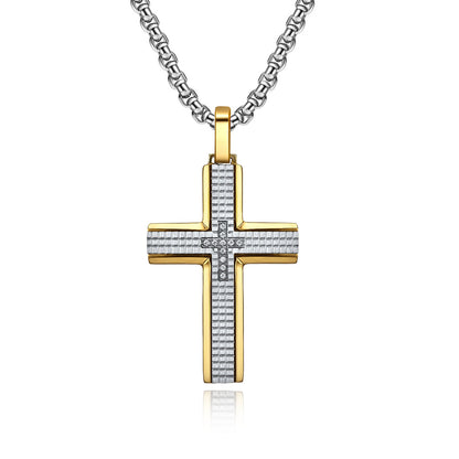 Simon Cross Pendant Necklace