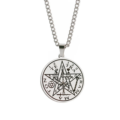 Five-Point Star Amulet Necklace