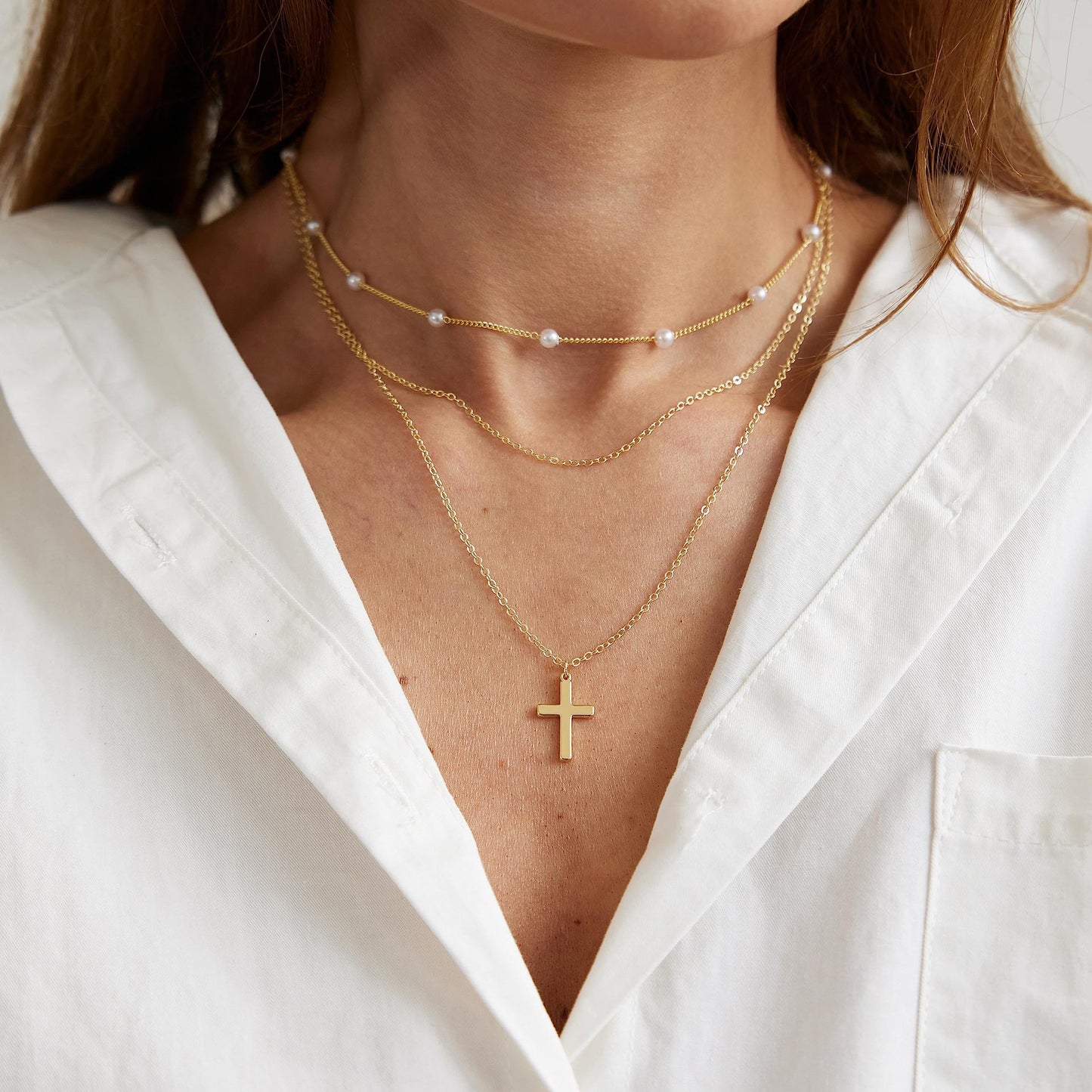 Snakebone Exquisite Layered Necklace