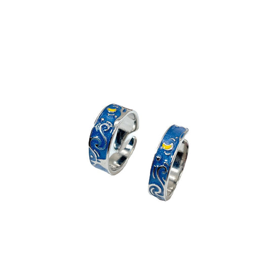 Van Gogh Couple Ring