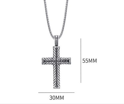 Diego Cross Pendant Necklace