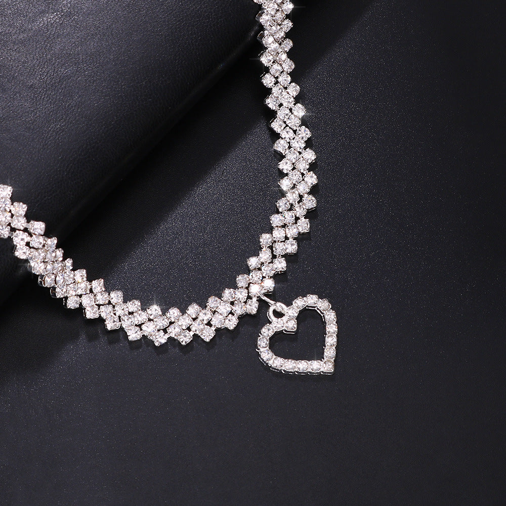 Angelica Rhinestone Anklet