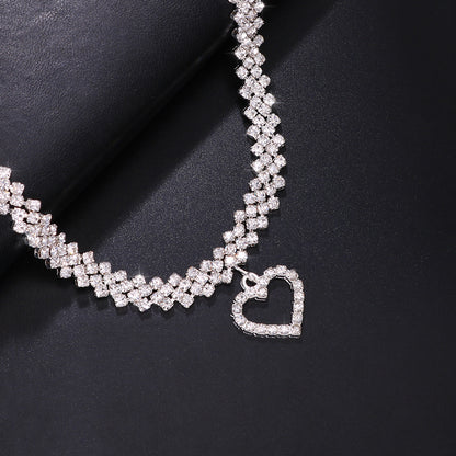 Angelica Rhinestone Anklet